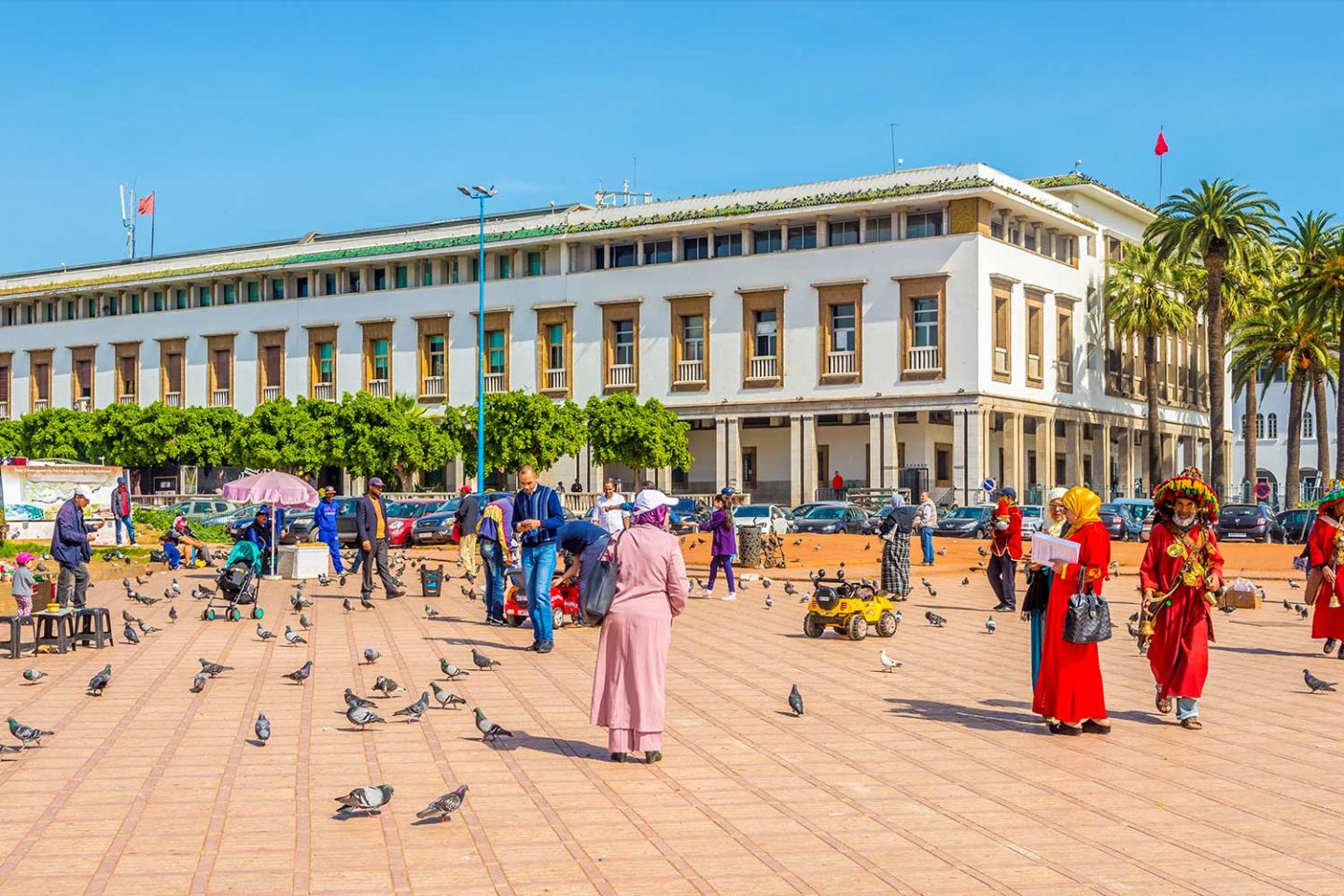 میدان محمد پنجم در کازابلانکا