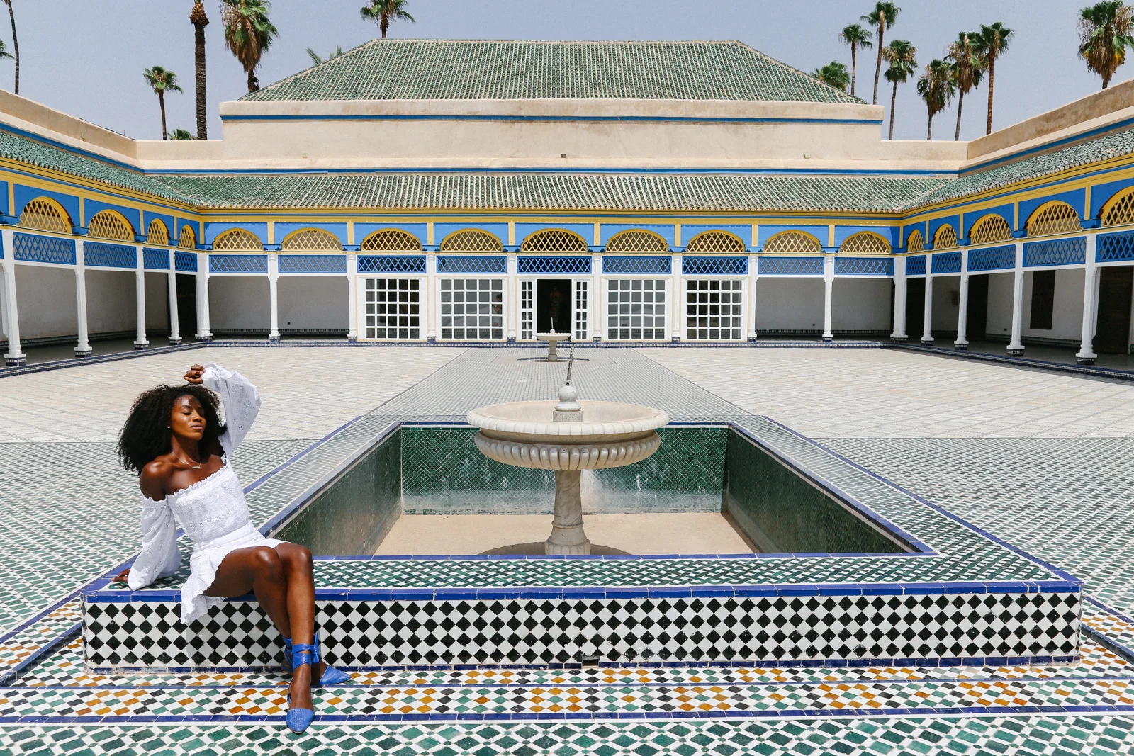 کاخ باهیا، از جاهای دیدنی شهر مراکش