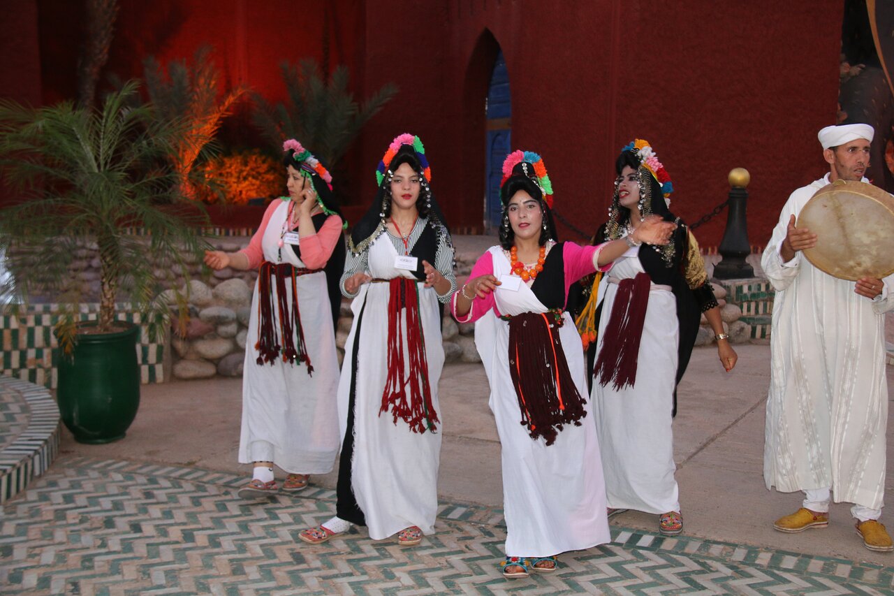 تماشای رقص شکم در شهر مراکش
