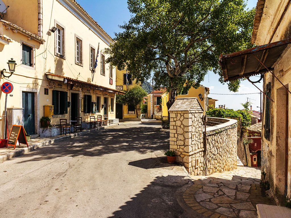 دهکده‌های کوهستانی در کورفو