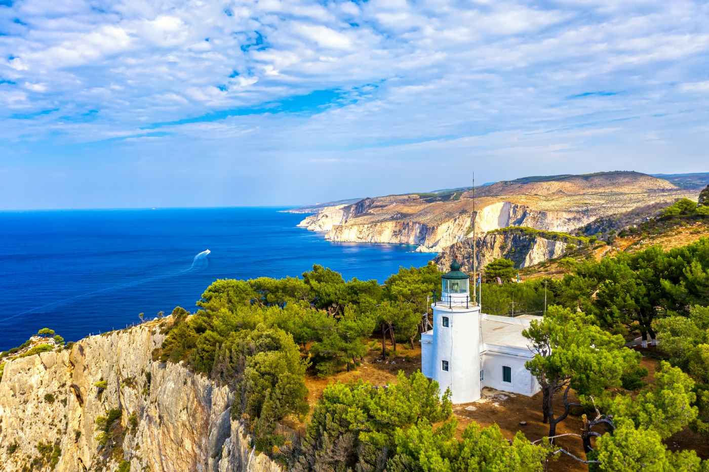 فانوس دریایی کری در زاکینتوس