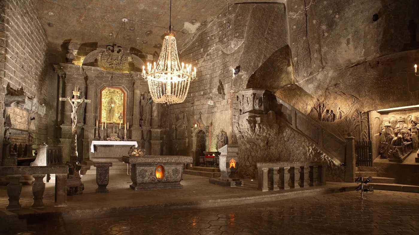 نمک‌زار Wieliczka – شهر زیرزمینی نمک